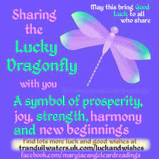 Lucky Dragonfly -  Attachable Charm Pendant